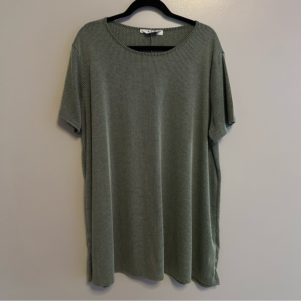 Ribbed Long Top/Dress